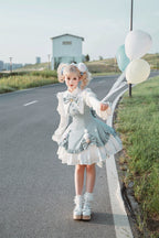 Magic Girl - Sweet Lolita Long Sleeve OP Christmas - image 9
