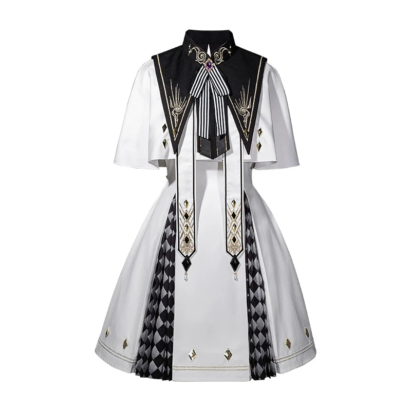 Eye of Truth Elegant Gothic Lolita Embroidered Dress Suit - image 16