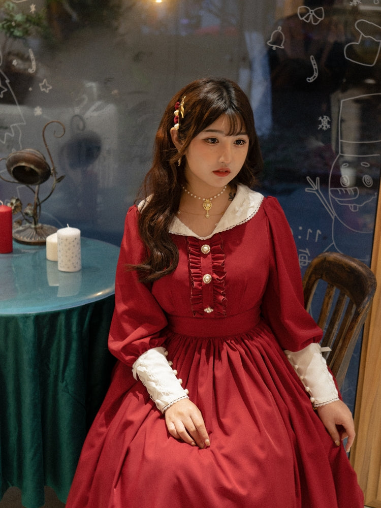Lola's Diary - Multicolors Classic Lolita Plus Size OP Dress - image 3
