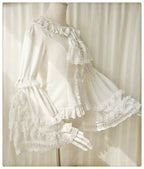 Retro Lolita Hime Sleeve Lolita Blouse - image 5