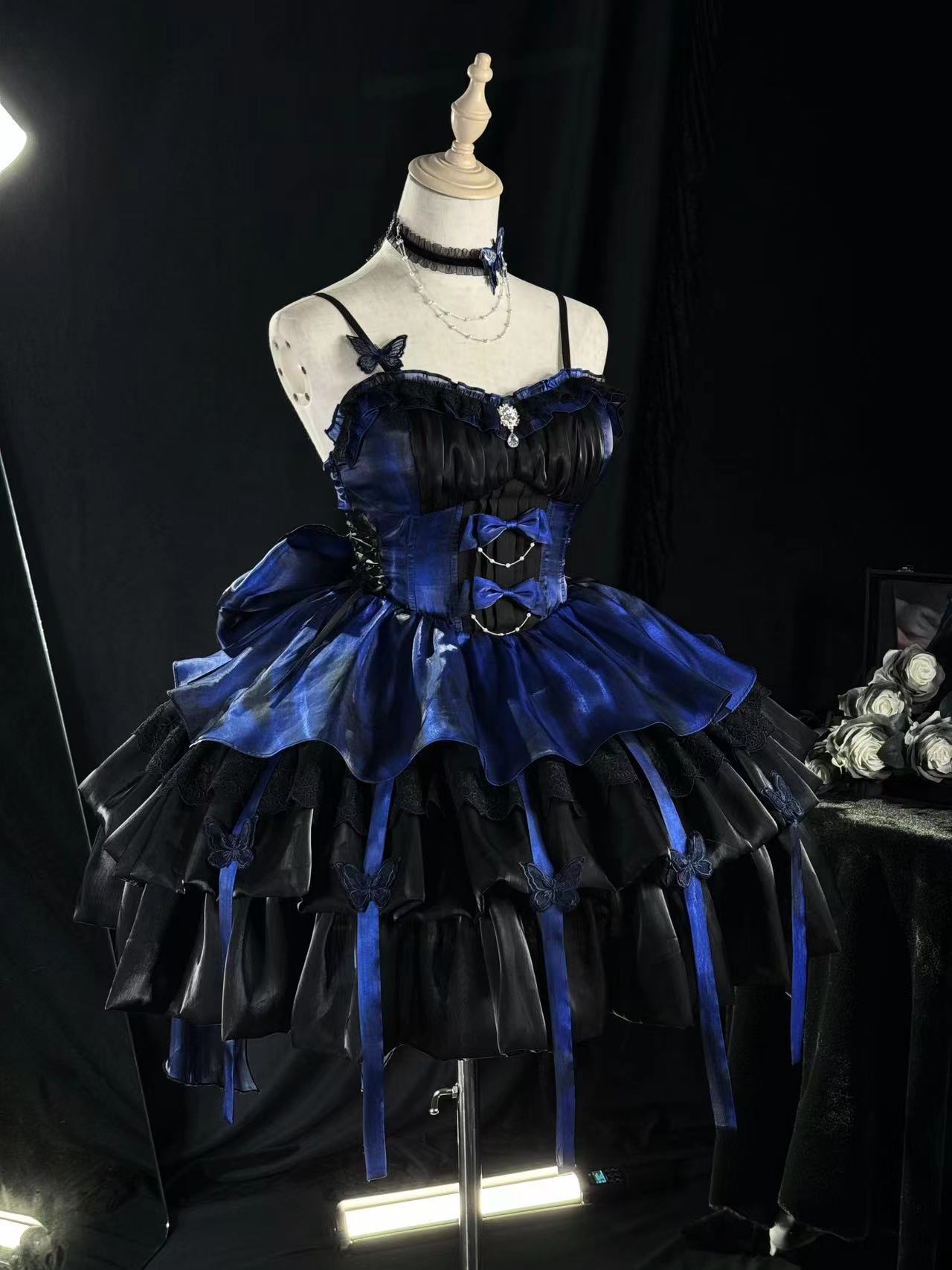 Love Goddess - Elegant Lolita Dress Halter Puff Princess JSK Dress - image 15