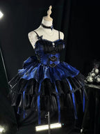 Love Goddess - Elegant Lolita Dress Halter Puff Princess JSK Dress - image 13