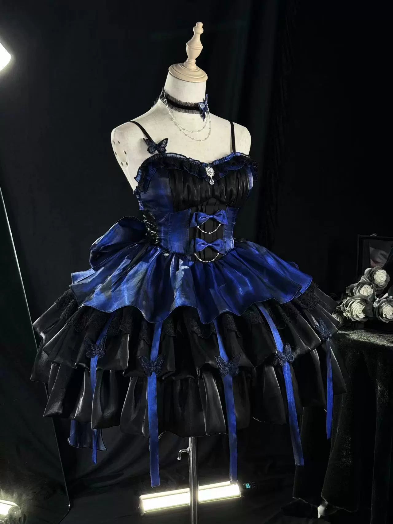 Love Goddess - Elegant Lolita Dress Halter Puff Princess JSK Dress - image 13