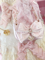Lace Love - Satin Bow Lolita Shoulder Bag - image 5