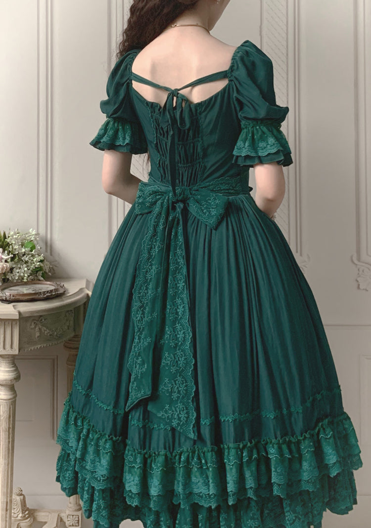CLA Vintage French Lolita OP Dress - image 40