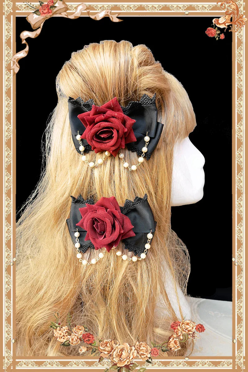 Pearl Box - Classic Lolita JSK, Bustle Back Hem - image 27