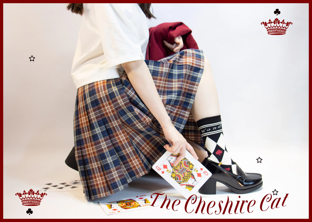 Daily Lolita Cotton Asymmetric Print Socks - image 25
