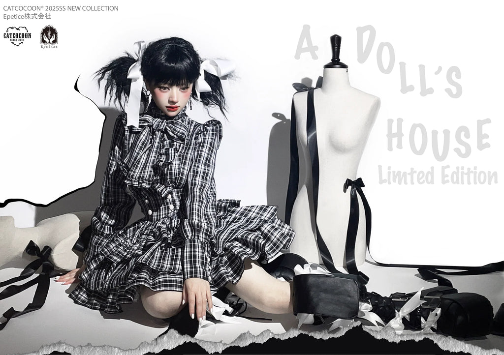 Humanoid Gift Box - Plaid Gothic Lolita Blouse & SK - image 6