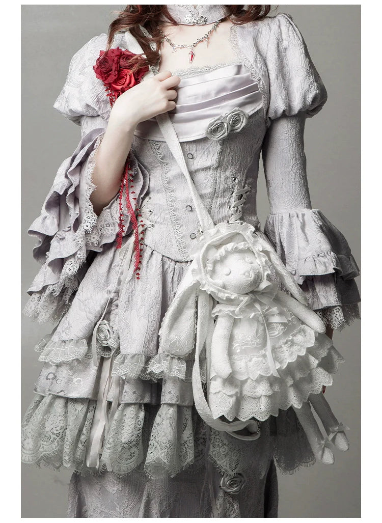 Puppet Box - Kawaii Lolita Bag Lamb Kitten Detachable Bag Dress Hat and Accessories - image 7