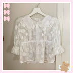 Sweetheart Knots - Sweet Lolita Dress Short Sleeve OP - image 19