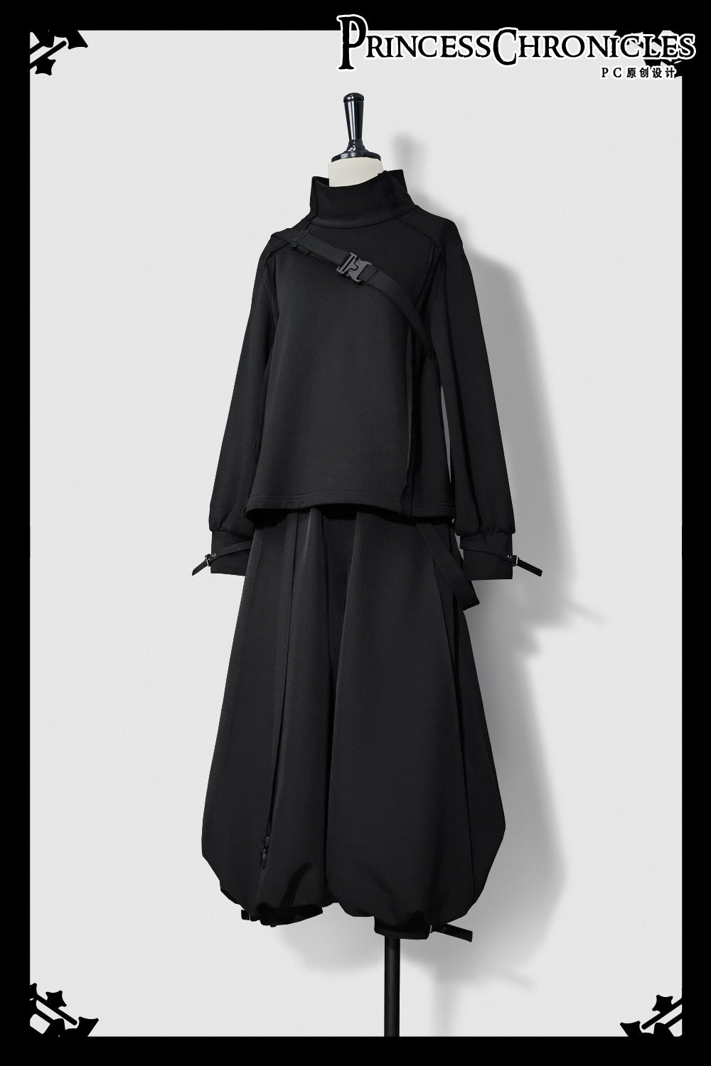 Functional Rabbit Handsome Gothic Ouji Pantsuit - image 3