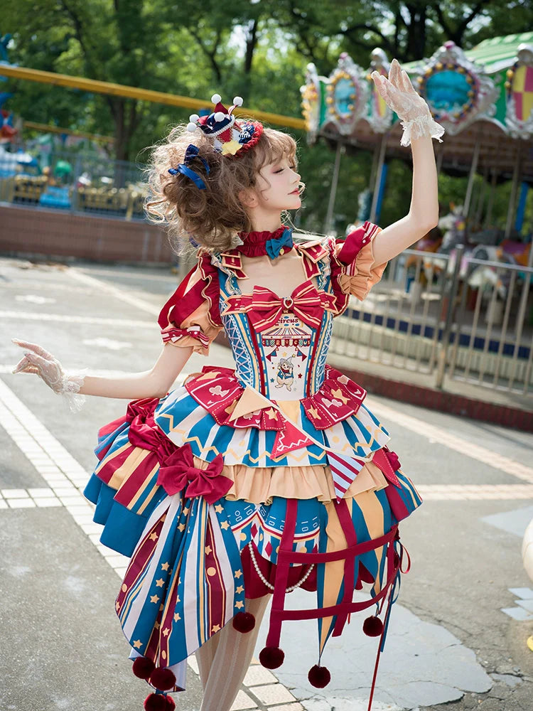 Circus Fairy Tale Opener - Doll-Like Kawaii Lolita Dress and Accessories - image 8