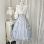 Iris Dream - Elegant Lolita Dress Short Sleeve OP - image 2