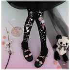 Chinese Qi Lolita 3D Print Pantyhose - image 9