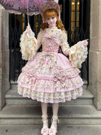 Gem Crown - Sweet Lolita Tiered JSK Dress Suit and BNT - image 1