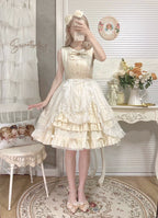 Elegant Lolita JSK Dress Solid Color JSK - image 8