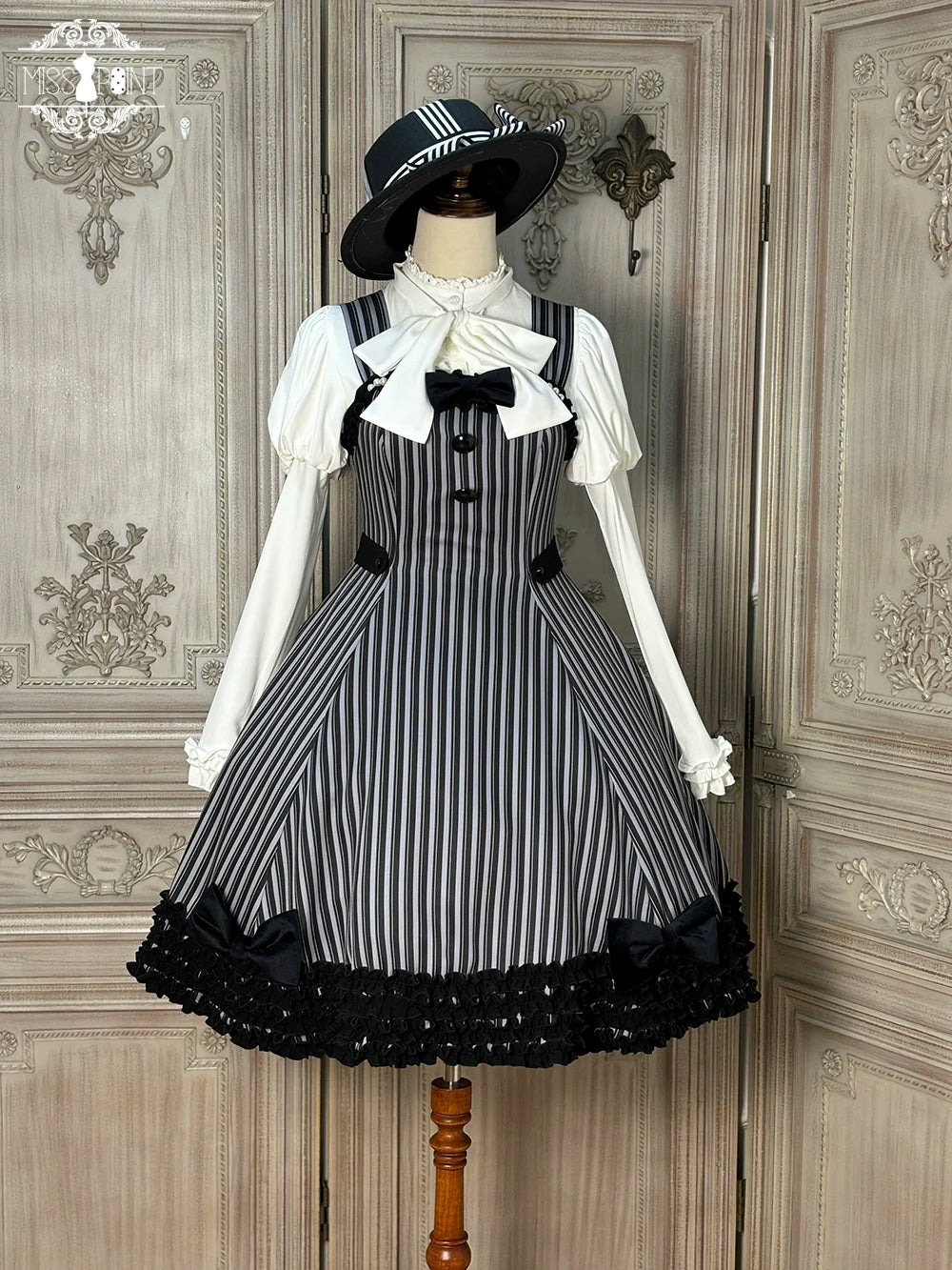 Classic Lolita JSK Customized Stripe Lolita Dress - image 72
