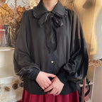 Mayer's Whisper - Vintage Lolita Large Sleeve Blouse - image 28