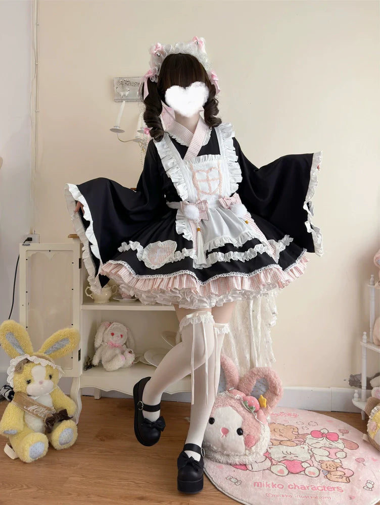 Sweet Meow Nurse - Maid Lolita Skirt Set Kawaii Lolita Dress - image 15