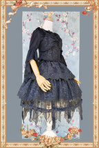 Witch's Apprentice - Gothic Lolita Split Type Black Suit - image 17