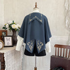 Narrative Poem - Ouji Lolita Shorts Suit with Shirt Cape and Vest - image 16