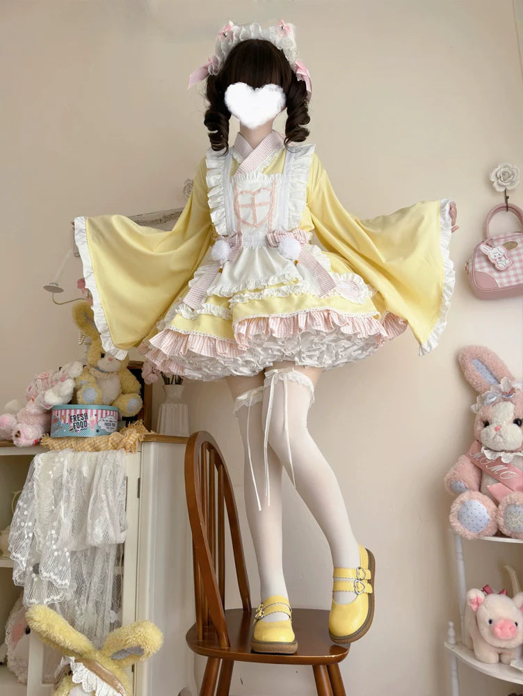 Sweet Meow Nurse - Maid Lolita Skirt Set Kawaii Lolita Dress - image 19