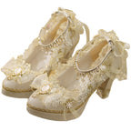 Handmade Luxuriant Tea Party Lolita Shoes - image 4