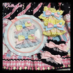 Creamy Celestial - Sweet Lolita Cuffs Handmade Lace Cuffs - image 22