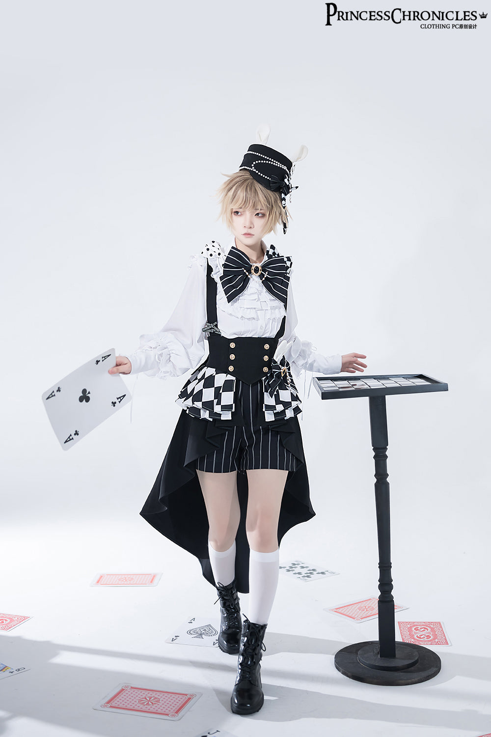 Rabbit Theater Chessboard Ouji Fashion Shirt Set - image 35