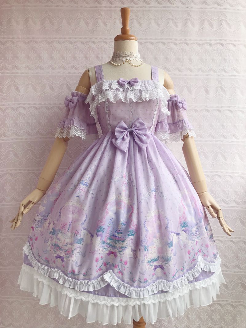 Unicorn's Secret Garden Summer Lolita JSK Dress - image 3