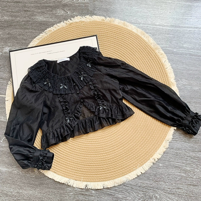 Letter and Poetry - Classic Lolita JSK Suit Four-tiered Twins Dress - image 32