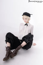 Secret Morning News - Vintage Ouji Lolita Vest Blouse Bloomers - image 17