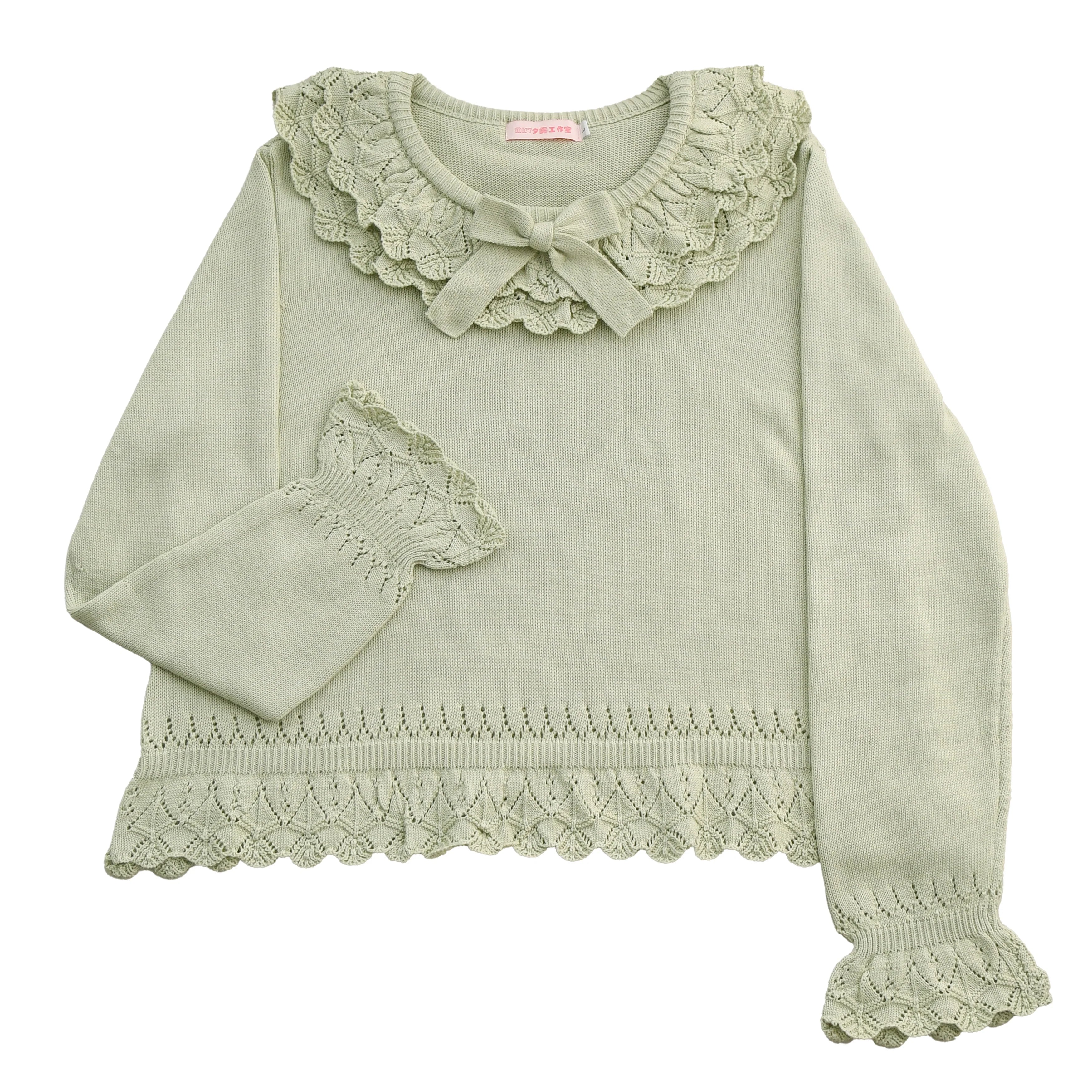 Nana - Sweet Lolita Sweater, Detachable Bow - image 18