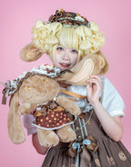 KOKO Chocolate Rabbit - Furry Bunny Lolita Bag - image 8