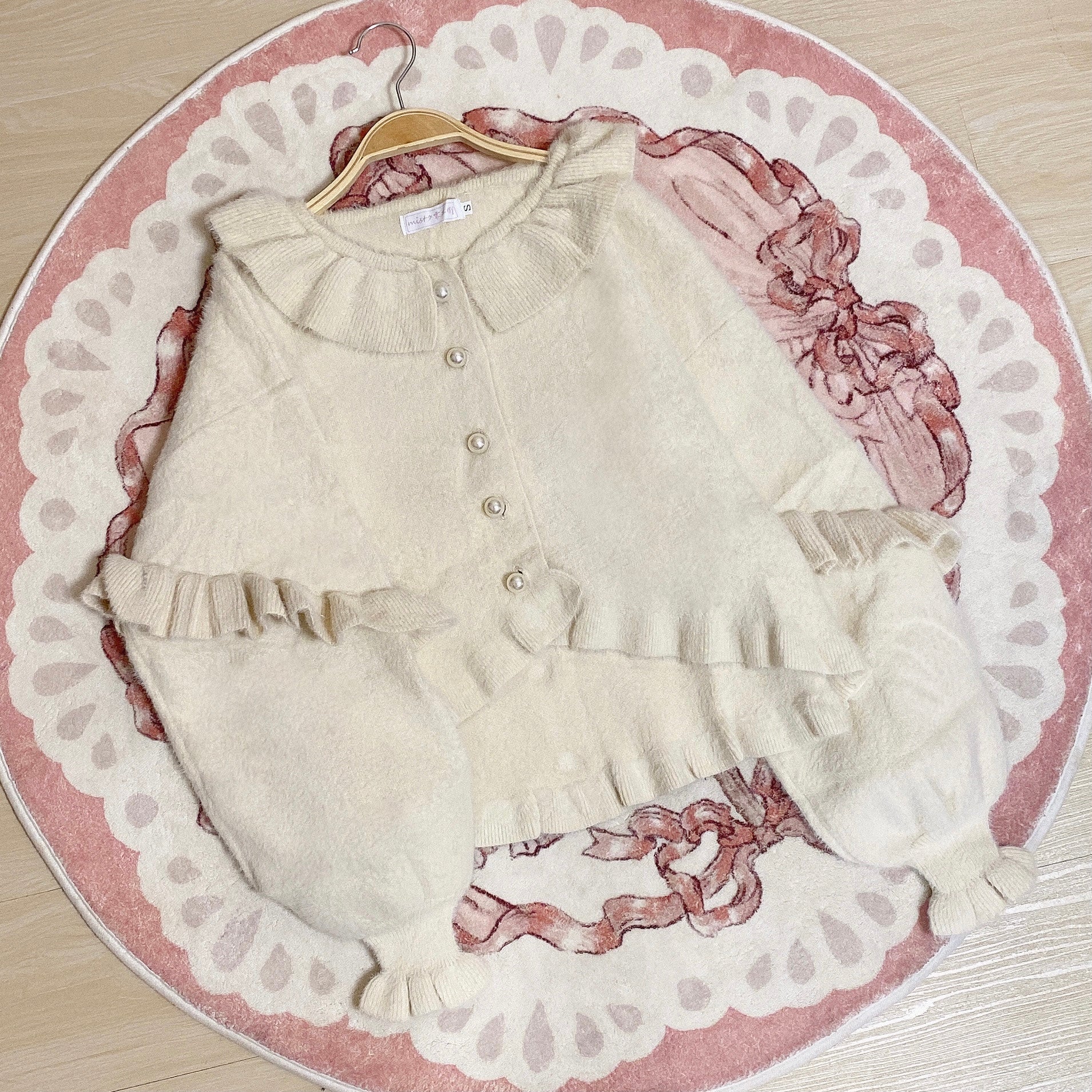 Small Ointment - Sweet Lolita Puff-Sleeve Sweater Coat - image 21