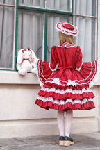 Eternal France Doll - Classic Lolita Doll-like OP Dress and Accessories - image 10