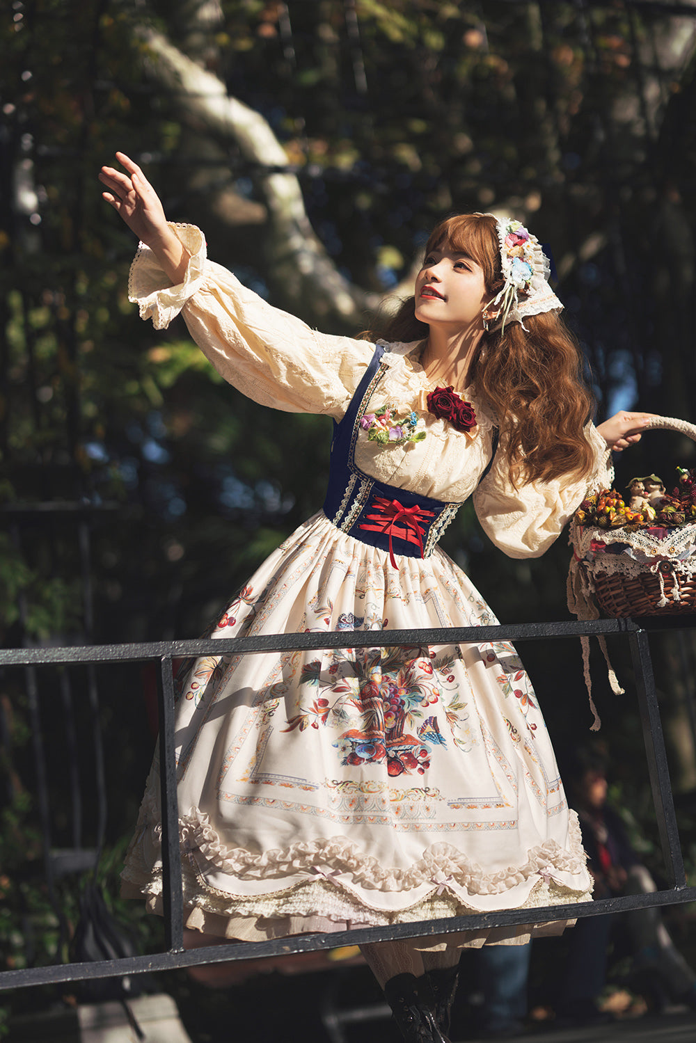 Rich Hymn - Lolita Bavarian Long Velvet JSK - image 41