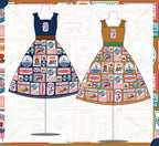 Strawberry Rose - Vintage American Casual Lolita JSK Dress - image 9