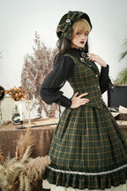 Rose - Elegant Lolita Fishbone Grid Skirt Customized - image 59