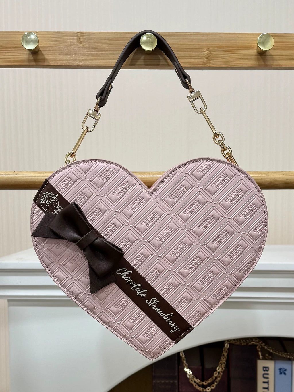 Sweet Lolita Heart-shaped Bag, Chocolate Inspired - image 4