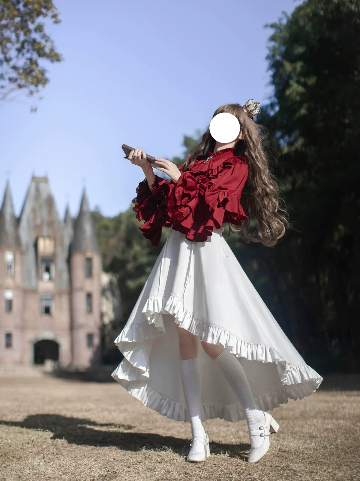 Night & Day Sonata Ouji Lolita Shirt and Pants Set - image 36