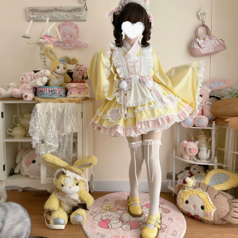 Sweet Meow Nurse - Maid Lolita Skirt Set Kawaii Lolita Dress - image 20