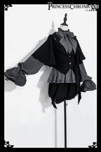 Hunting Rabbit Ouji Lolita Rabbit Ears Coat and Shirt Set - image 4