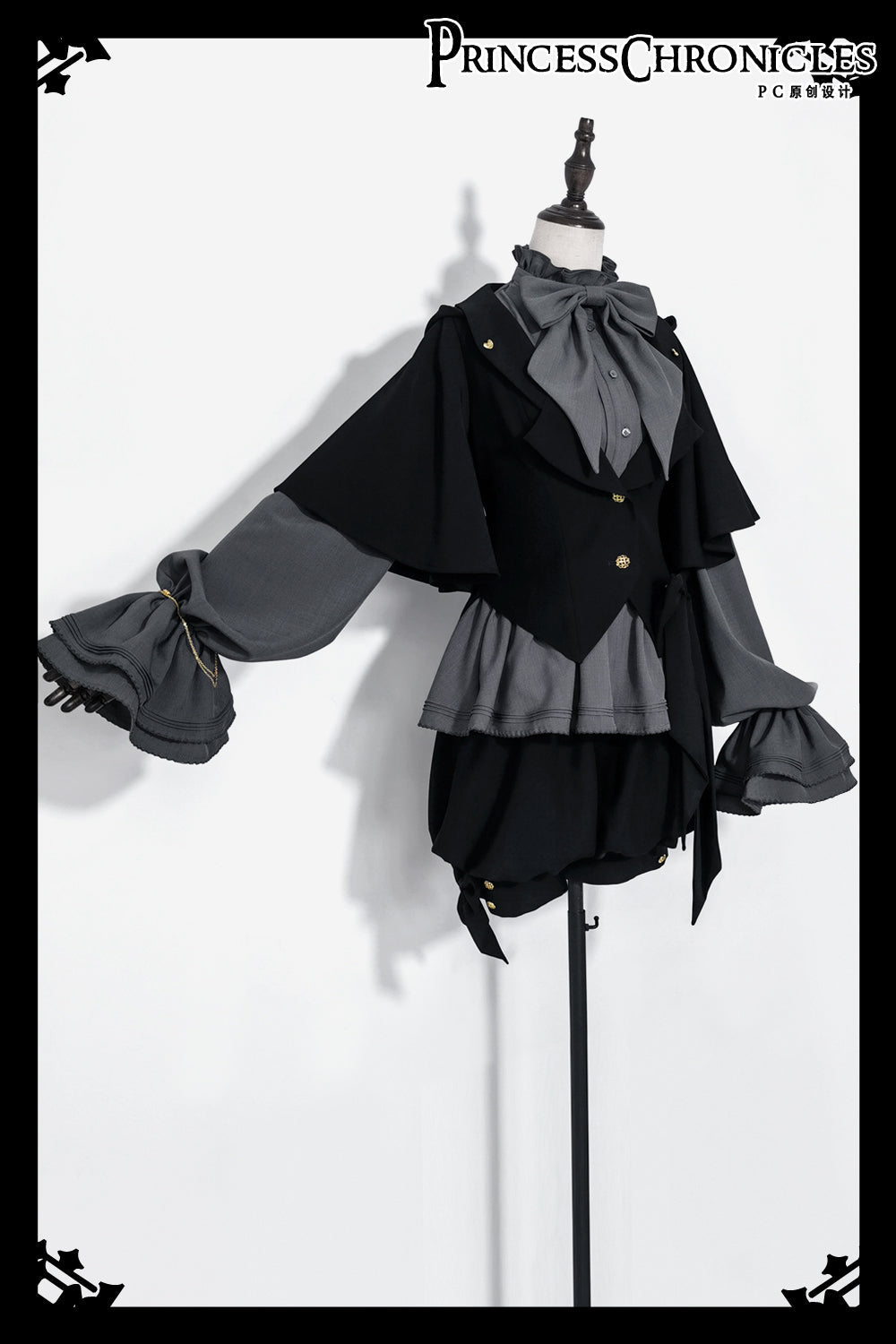 Hunting Rabbit Ouji Lolita Rabbit Ears Coat and Shirt Set - image 4