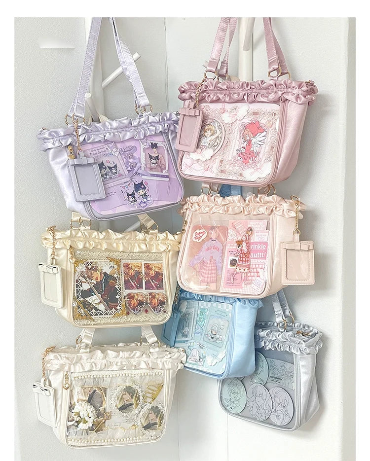 Bouquet Lolita Ita Bag with Two Carrying Styles and Multiple Inner Pockets - image 1
