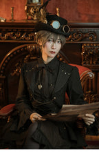 Gothic Lolita Black Cropped Cardigan Jacket - image 29