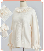 Sweet Lolita Sweater Autumn and Winter Lolita Inner Wear - image 1
