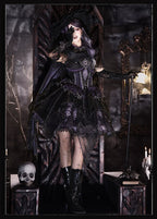 Bone Dragon - Gothic Lolita Corset JSK Dress Set with Embroidery - image 42