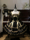 Gilded Memories Princess Lolita Tiered JSK Dress - image 11