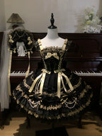Gilded Memories Princess Lolita Tiered JSK Dress - image 11